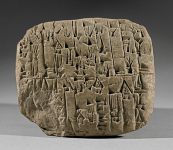 Copy of the inscription of a statue of Naram-Sin, King of Akkad …