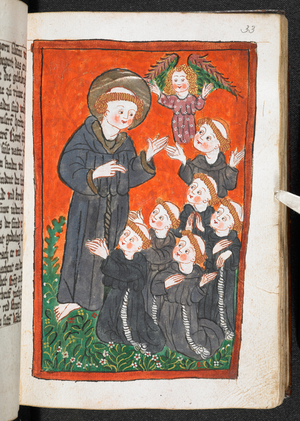 The Life and Miracles of St Francis of Assisi, 1478 (vellum)