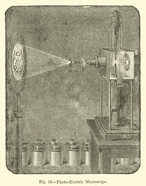Photo-Electric Microscope (engraving)