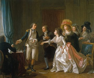 The Interrupted Marriage Contract, ca. 1789 (oil on canvas)