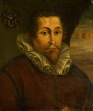 Portrait of Pieter Willemsz Verhoeff, 1607 (oil on canvas)
