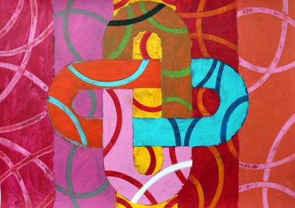 M 14, 2016 (acrylic on paper)