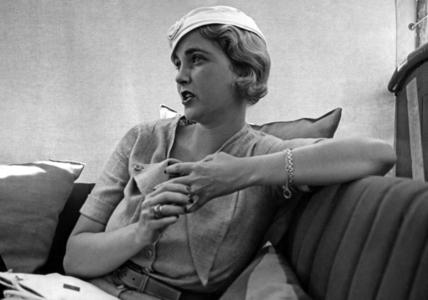Portrait of Barbara Hutton, 1930s (b/w photo)