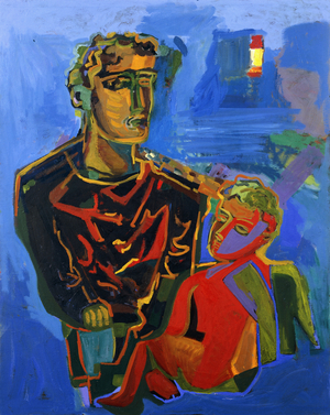 Untitled, 1991 (oil on canvas)