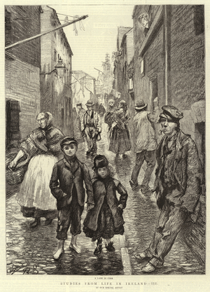 Studies from Life in Ireland, III (litho)