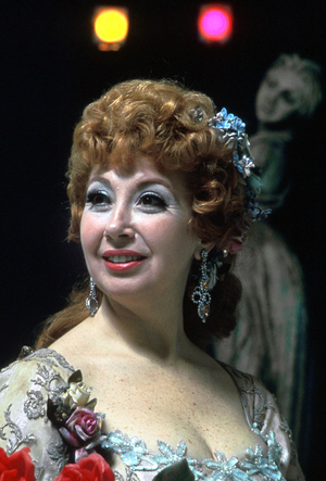 Beverly Sills (1929-2007) American Opera Singer in 1979 (photo)