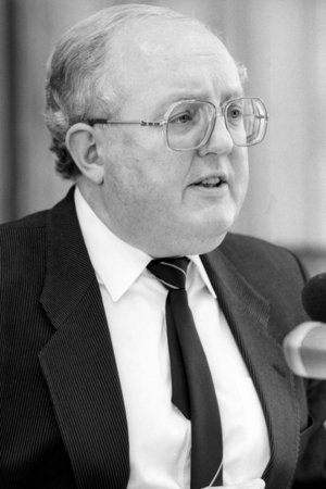 Erich Riedl (Federal Republic of Germany CSU) in Bonn..., 1989 (photo)