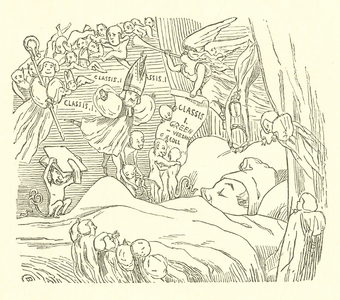 First night at Oxford (engraving)