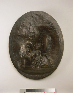 Spinning, 1882-83 (cast 1886) (sand-cast bronze)