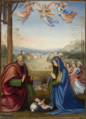 The Nativity, 1504-07 (oil on panel)