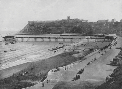 Scarborough, North Bay (b/w photo)