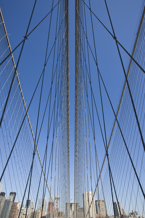 Cables on Brooklyn Bridge (photo)

