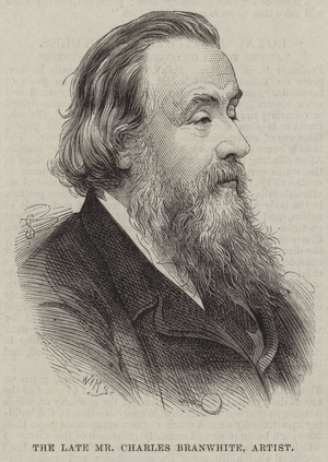 The late Mr Charles Branwhite, Artist (engraving)