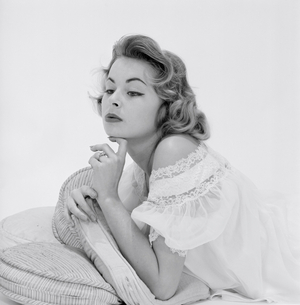 Close-up of a young woman thinking