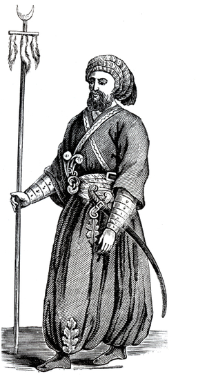 Ottoman Empire Pasha of three horse-tails