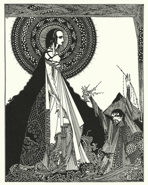 Edgar Allan Poe: Ligeia (litho)