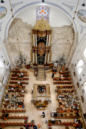 Hurva synagogue, Jerusalem old city, Israel, 2018 (photo)