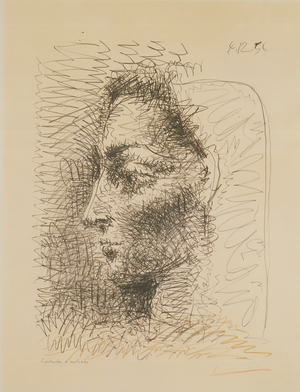 Jacqueline's Portrait, 1956 (litho)