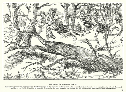 The Origin of Hurdling (litho)