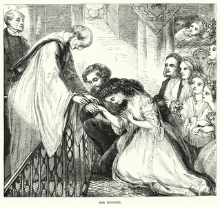 The wedding (engraving)