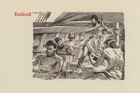 Picturesque Word Origins: Enthrall (litho)