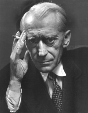 German writer Frank Leonard (1882-1961) (b/w photo)