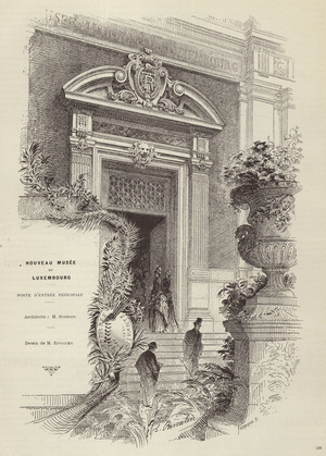 Nouveau Musee du Luxembourg (engraving)