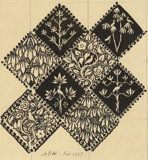 Squares, 1928 (gouache on paper)