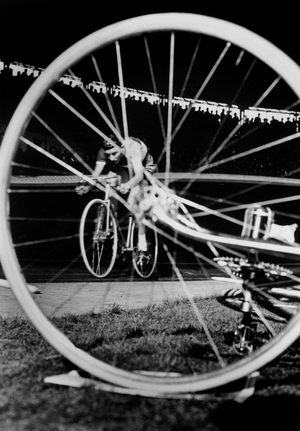 Jacques Anquetil, 22nd October 1955 (b/w photo)