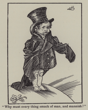 Illustration for The Essays of Elia by Charles Lamb (litho)