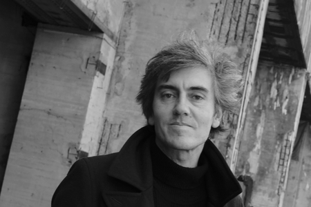 Portrait of Sylvain Prudhomme, 2021 (b/w photo)