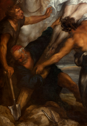 The Elevation of the Cross, before 1631 (oil)