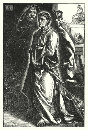 The Three Statues of Aegina (engraving)
