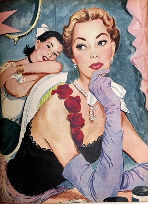 Womans Own Magazine Plate, UK, 1952