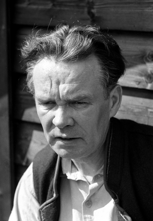 Norheimsund, Hardanger 196005. The composer Geirr Tveitt, portrait. …, 1960 (photo)