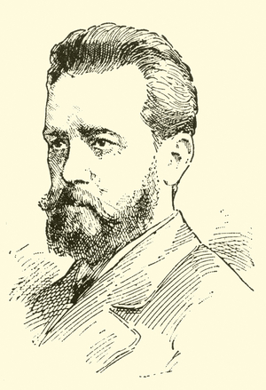 Peter (Ilyitch) Tschaikowsky (engraving)