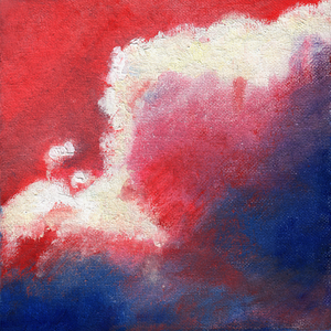 Cloud Miniature IV, 2016 (oil on canvas)