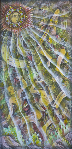 Bedahulu, c.1970 (acrylic on canvas)