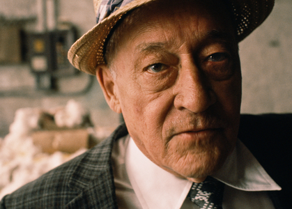 Photograph of a cotton merchant, Mr. C.W. Hussey at the Memphis Cotton Exchange in Me…, 1976 (photo)