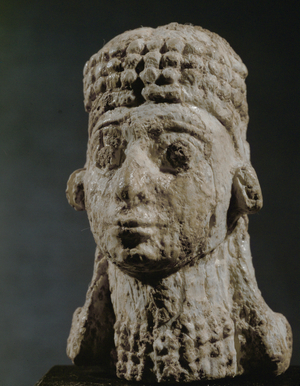 Head of a Jewess, Iron Age (pearl, ivory)