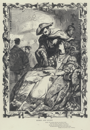 Romeo and Juliet, Act i, Scene 5 (engraving)