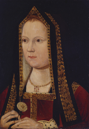 Elizabeth of York, c.1502-50 (oil on panel)