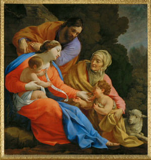La Sainte Famille - The Holy Family. R. F ...