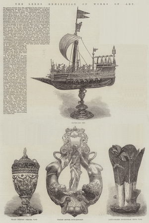 The Leeds Exhibition of Works of Art (engraving)
