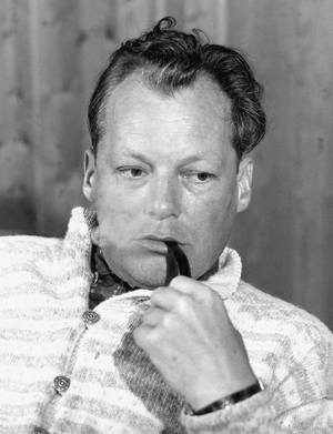Sjusjøen 19580816. Hamarpiken Ruth Brandt, and Willy Brandt, mayor and Federal Council President of …, 1958 (photo)