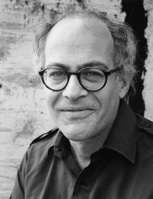 Charles North, New York City, 1985 (b/w photo)