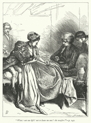 Illustration for The Vicar of Wakefield (engraving)