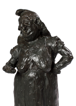 La République mendiante (bronze)