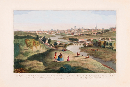 Dublin in the 18th century  (engraving)