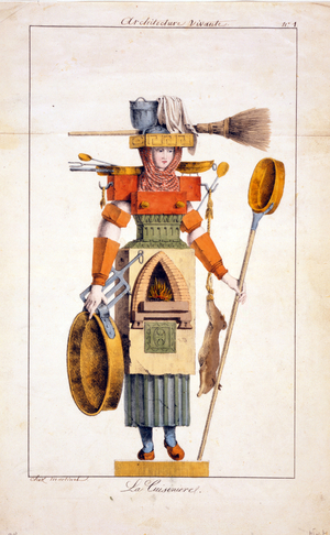 Wearing and carrying cooking implements